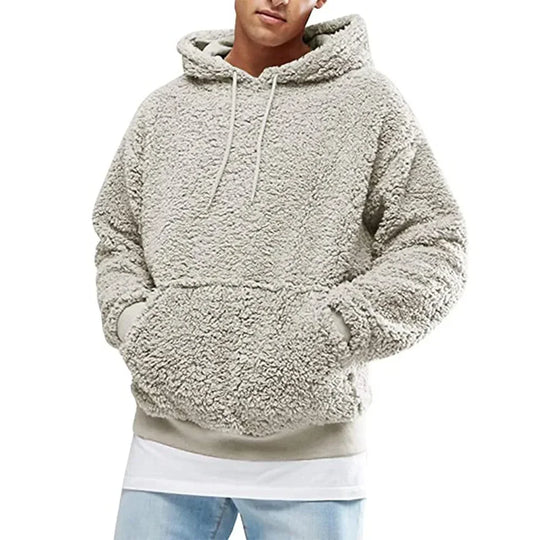 EB | Hoodie mit Weichem Sherpa-textur Polyester-fleece Komfortabel und Trendy