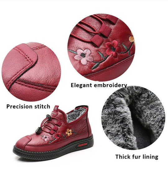 Gemma Leder Winter Sneaker | Stylisch & Bequem EB