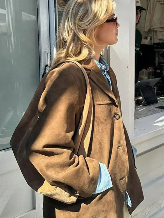 EB | Trendy Woll Frauenmantel