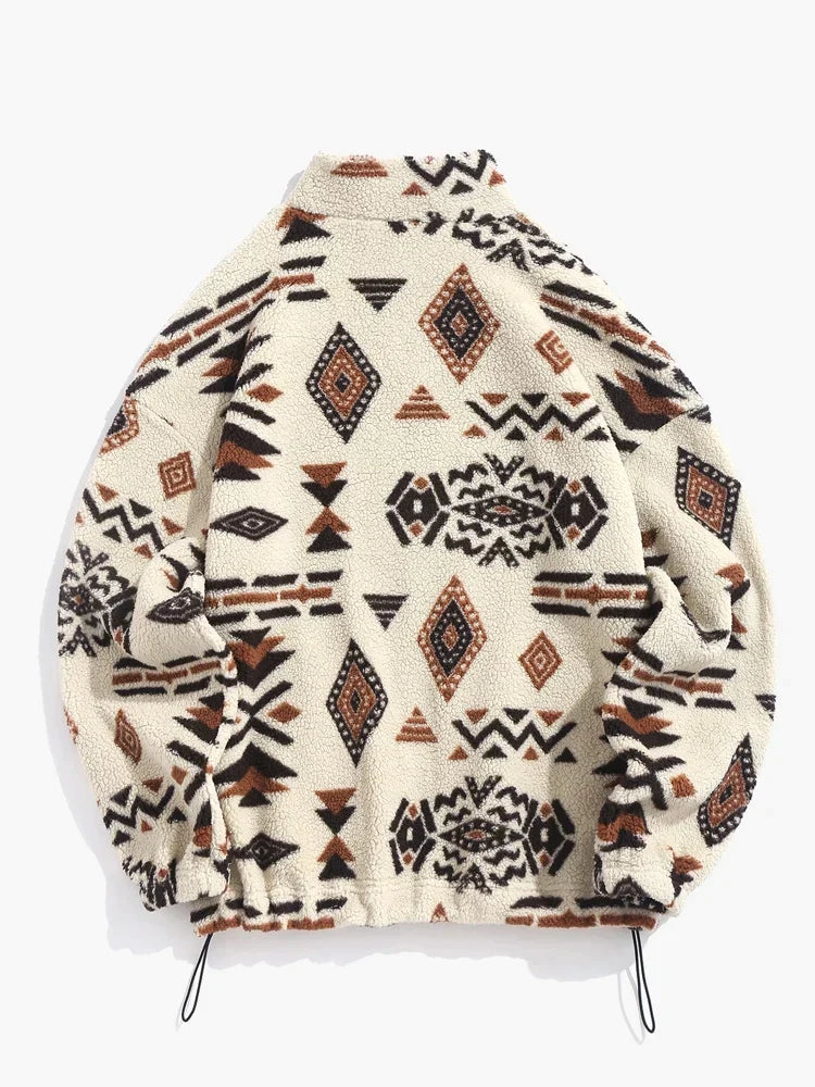 EB | Pullover mit Ethnischem Druck