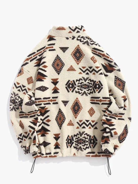 EB | Pullover mit Ethnischem Druck