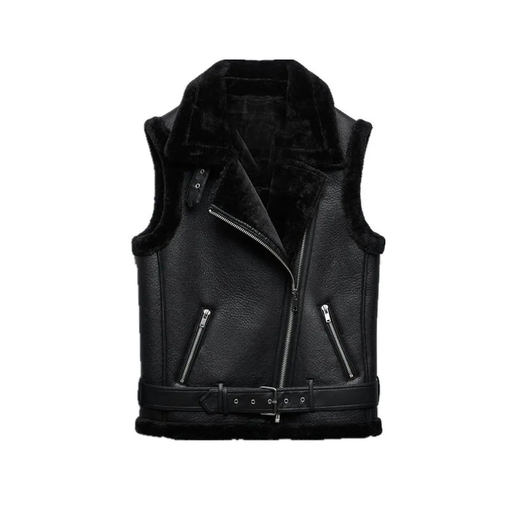 EB | Leder Bodywarmer Warm & Trendy