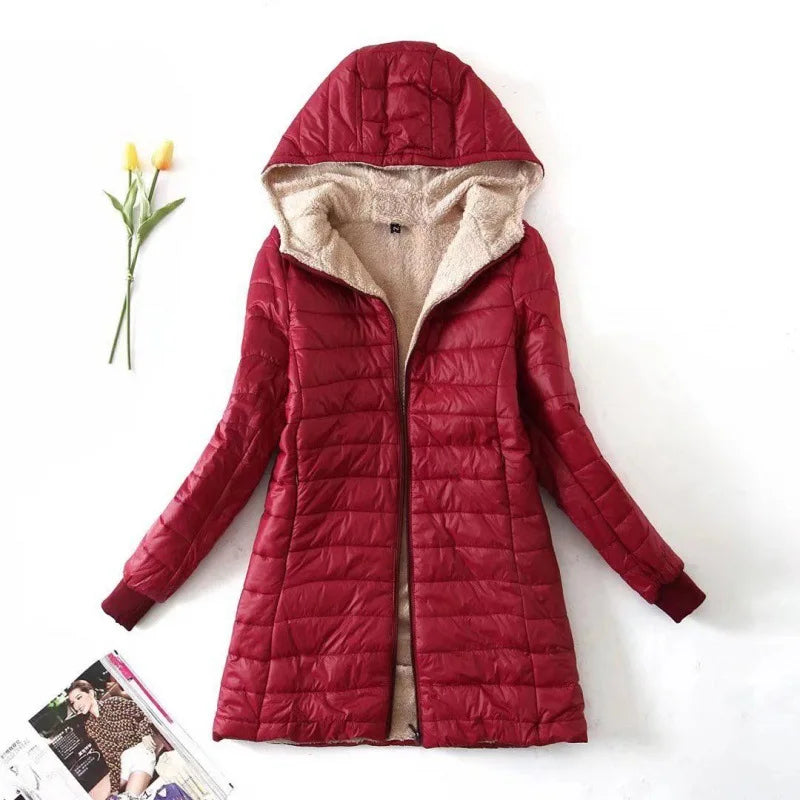 EB | Winter Fleece Jacke mit Kapuze