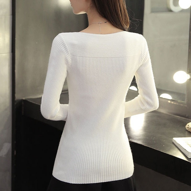 EB | Damen Strickpullover mit Bootsausschnitt