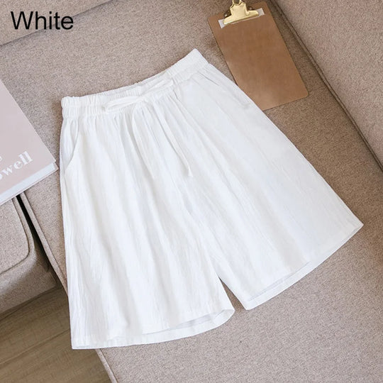 EB | Baumwoll-Knie-Lange Shorts