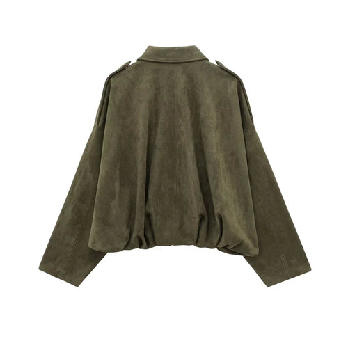 EB | Faux Suede Jacke