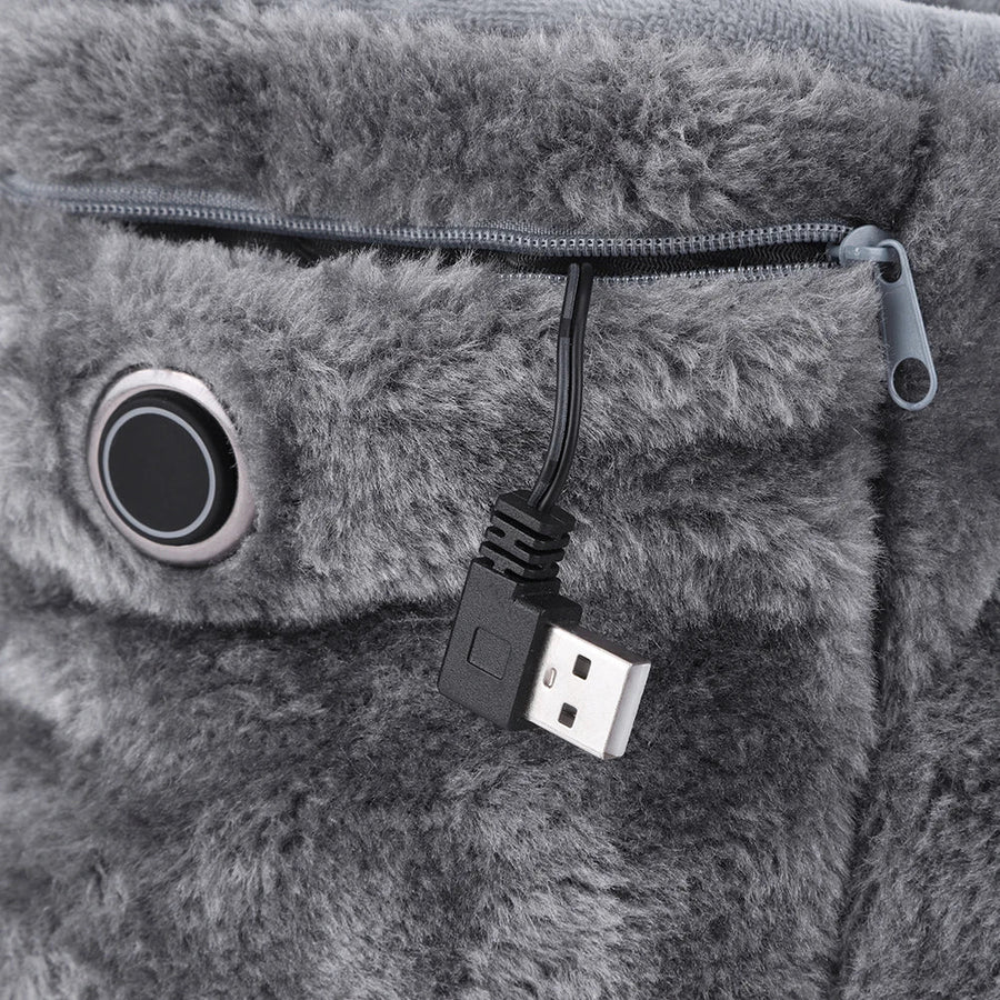 Komfortable USB-beheizte Stiefel mit Reißverschluss EB