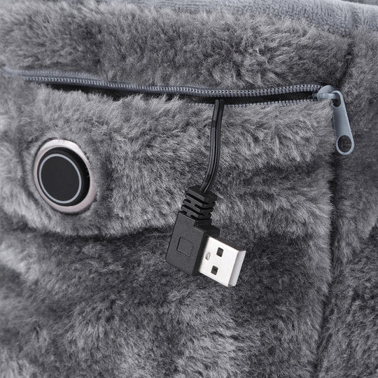 Komfortable USB-beheizte Stiefel mit Reißverschluss EB