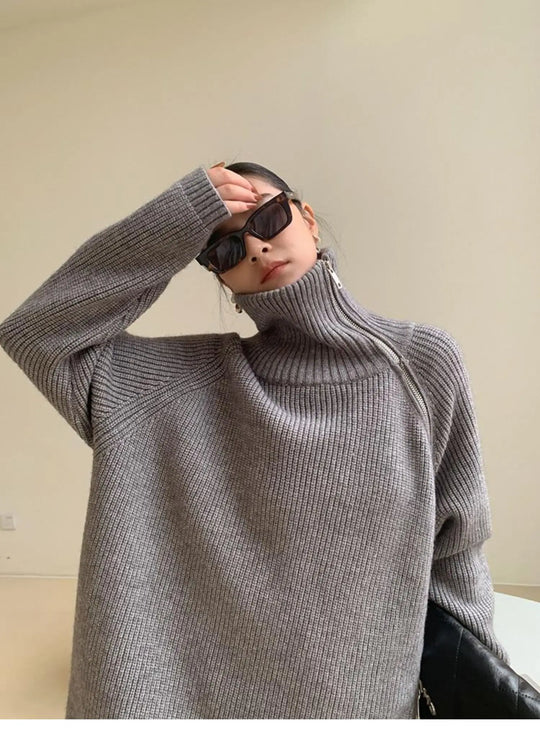 EB | Pullover mit Stehkragen