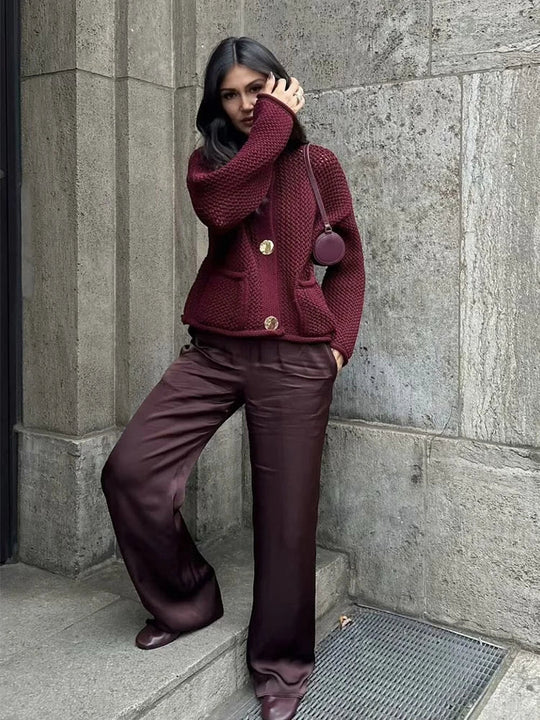 EB | Modische Strickjacke