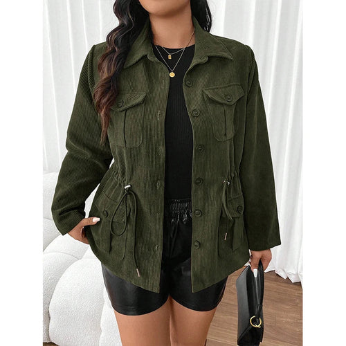 EB | Cordjacke mit Taschen für Damen