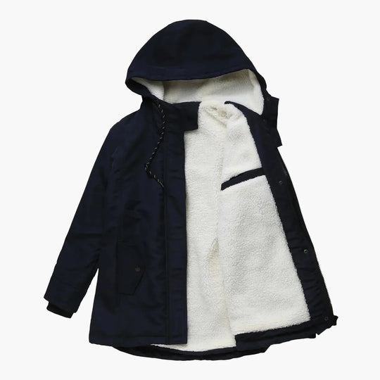 EB | Winterjacke mit Kapuze - Modische Freizeitjacke für Herbst und Winter