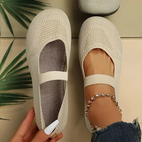 EB | Canvas-Schuhe, Leicht, Slip On, Flats, Sommerschuhe