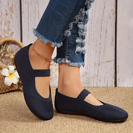 EB | Canvas-Schuhe, Leicht, Slip On, Flats, Sommerschuhe