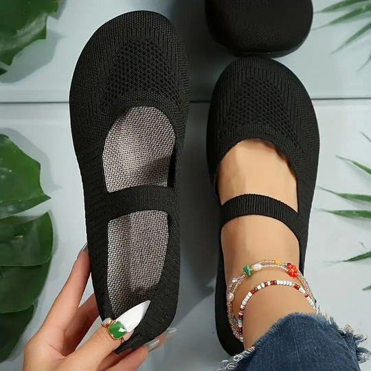 EB | Canvas-Schuhe, Leicht, Slip On, Flats, Sommerschuhe