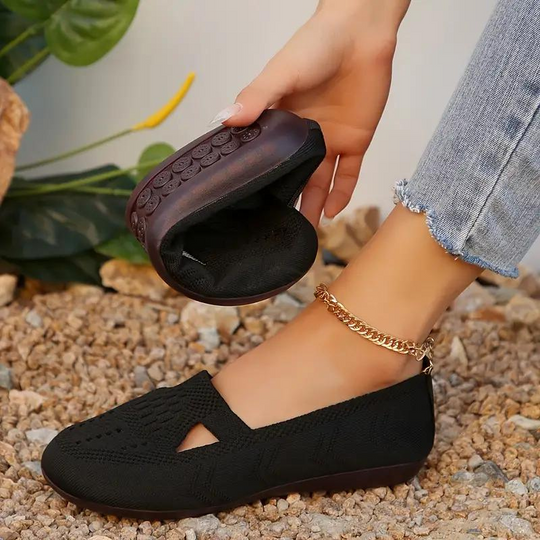 EB | Canvas-Schuhe, Leicht, Slip On, Flats, Sommerschuhe