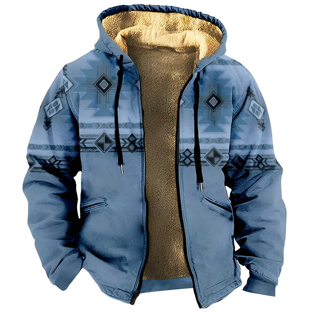 EB | Kapuzenjacke im Tribal-Stil für Herren
