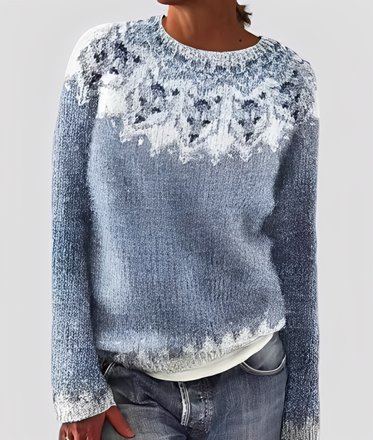 EB | Damen-Wollpullover, elegant und locker geschnitten