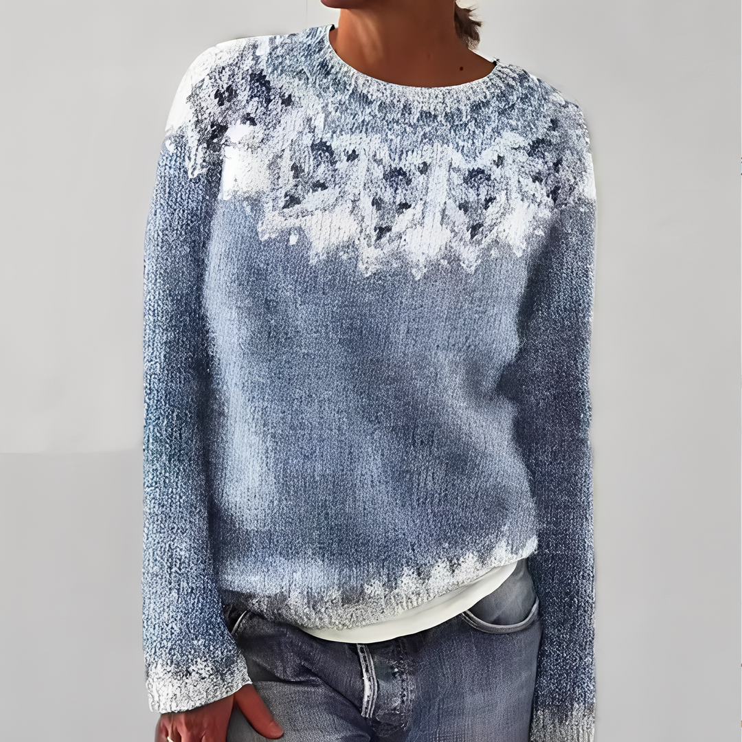 EB | Klassischer Damenpullover mit Muster