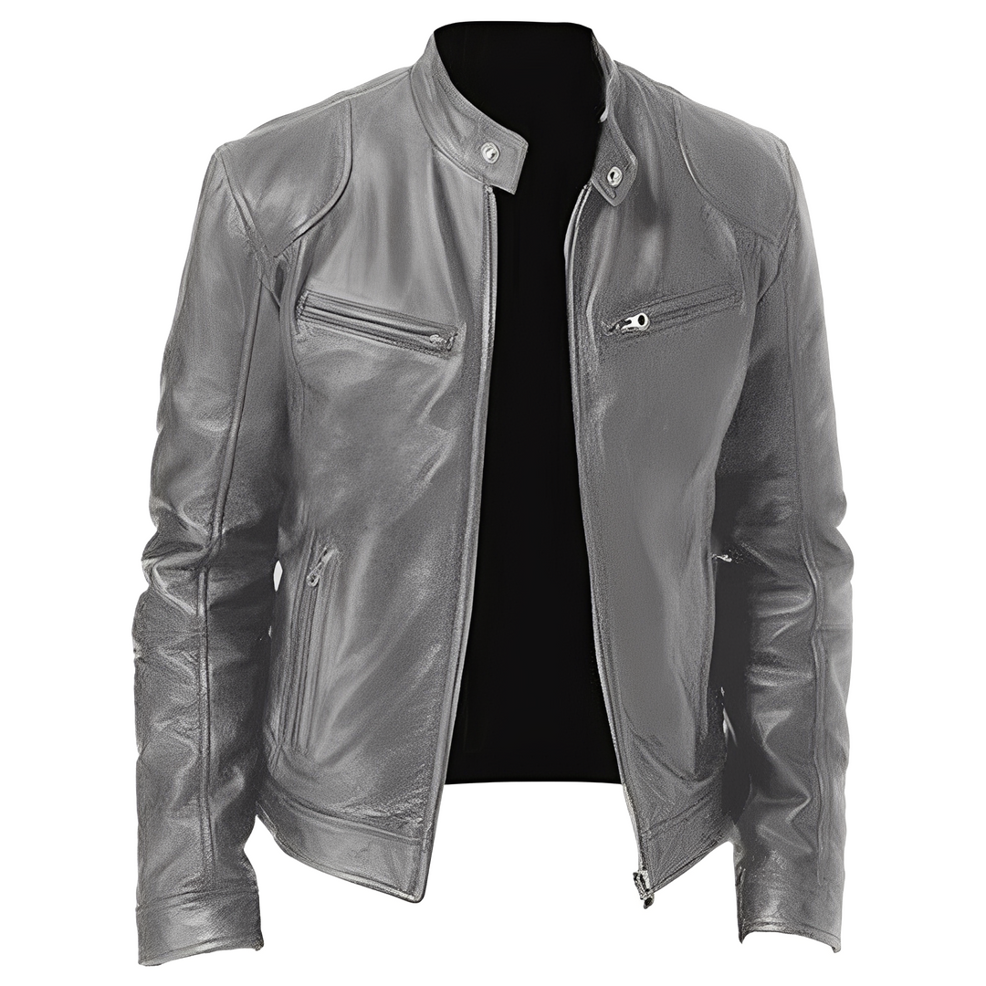 EB | Freizeit PU Lederjacke für Männer