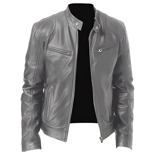 EB | Freizeit PU Lederjacke für Männer