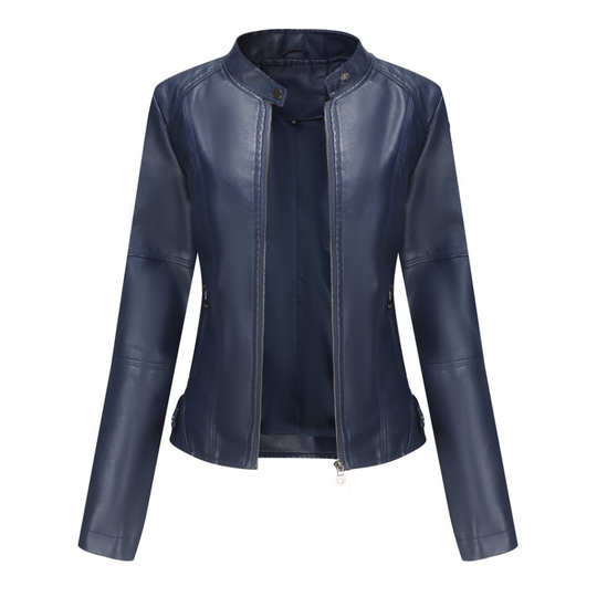 EB | Stylische, Slim Fit Lederjacke für Frauen