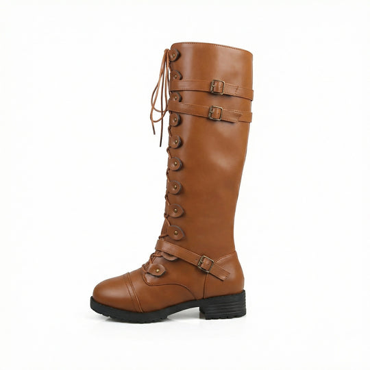 EB | Retro-Schnürstiefel mit Schnalle