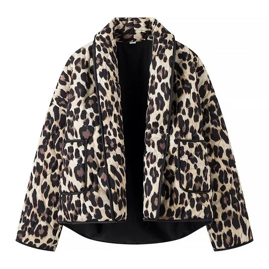EB | Leopardenmuster Coole Jacke