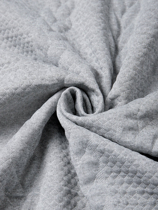 EB | Strickpullover mit Stehkragen und Ellenbogenpatches - Lässiger Outdoor-Stil für Alltag & Freizeit