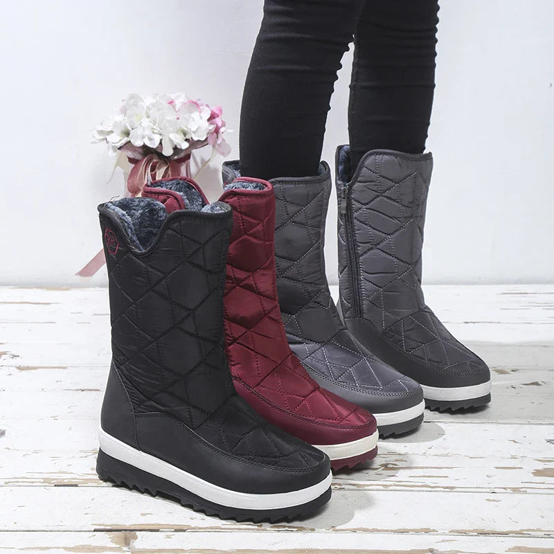 EB | Wasserdichte Winter-Mittelstiefel Schneestiefel