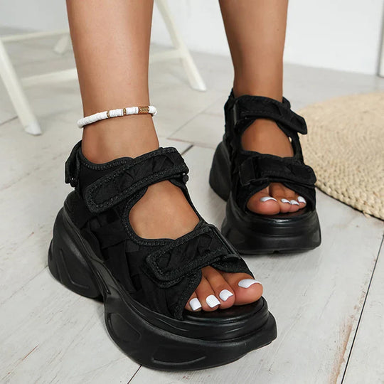 EB | Super Plattform Chunky Sandalen