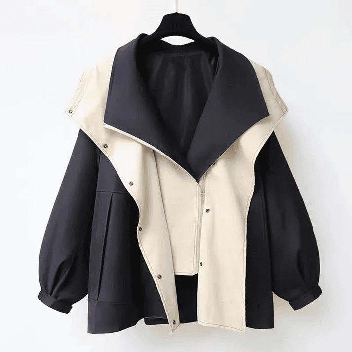 EB | Oversized Damenjacke Mit Kapuze