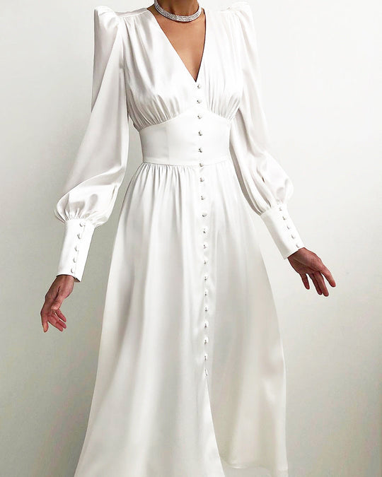 EB | Elegante Satinkleider