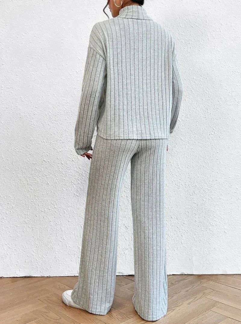 EB | Strickhose und Rollkragenpullover Set