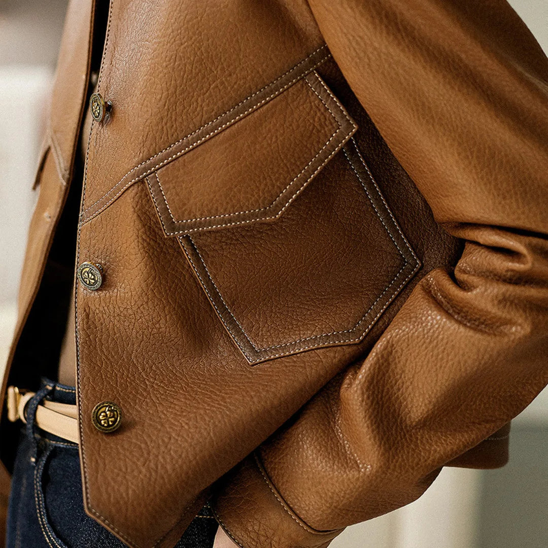 EB | Elegante Lederjacke