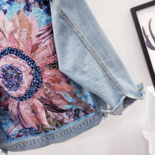 EB | Oversized Damen Denimjacke