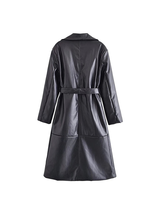 EB | Imitationslederjacke für Damen