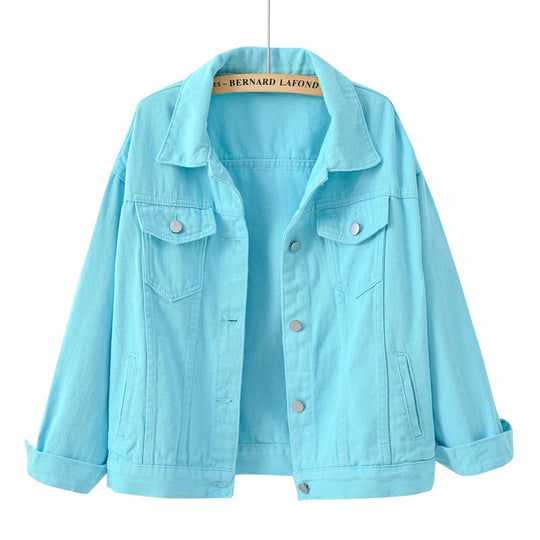EB | Klassische Damen-Denimjacke Viele Farben