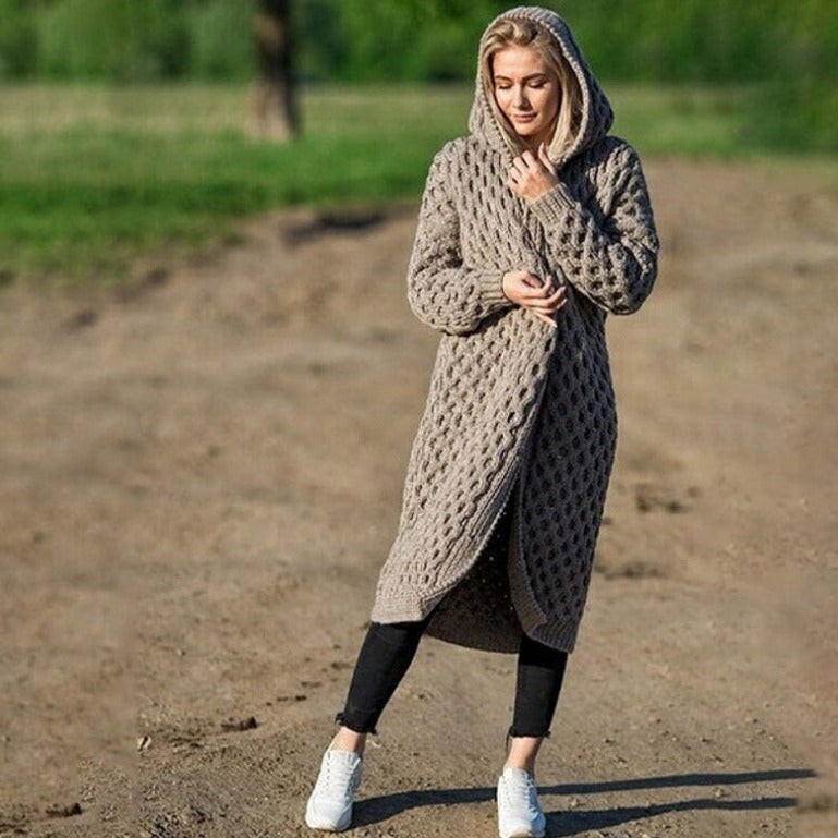 EB | Pullover mit Langem Cardigan
