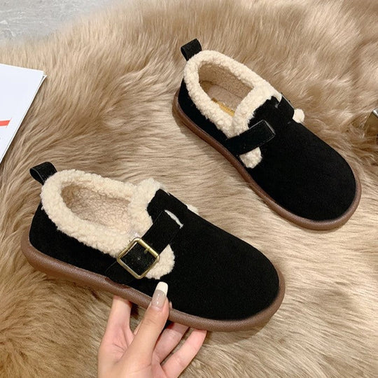 Mikaela Leder Hausschuhe | Warm & Trendy EB