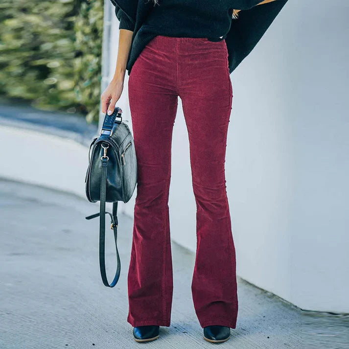 EB | Frauen Corduroy Flare Hose
