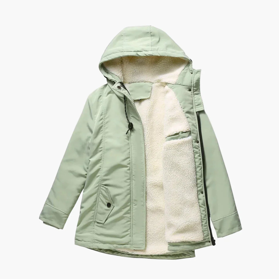 EB | Winterjacke mit Kapuze - Modische Freizeitjacke für Herbst und Winter
