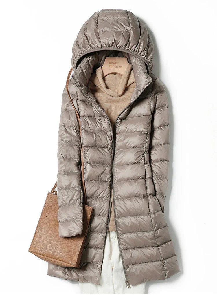 EB | Langer Parka-Jacke für Damen - Ideal für den Winter