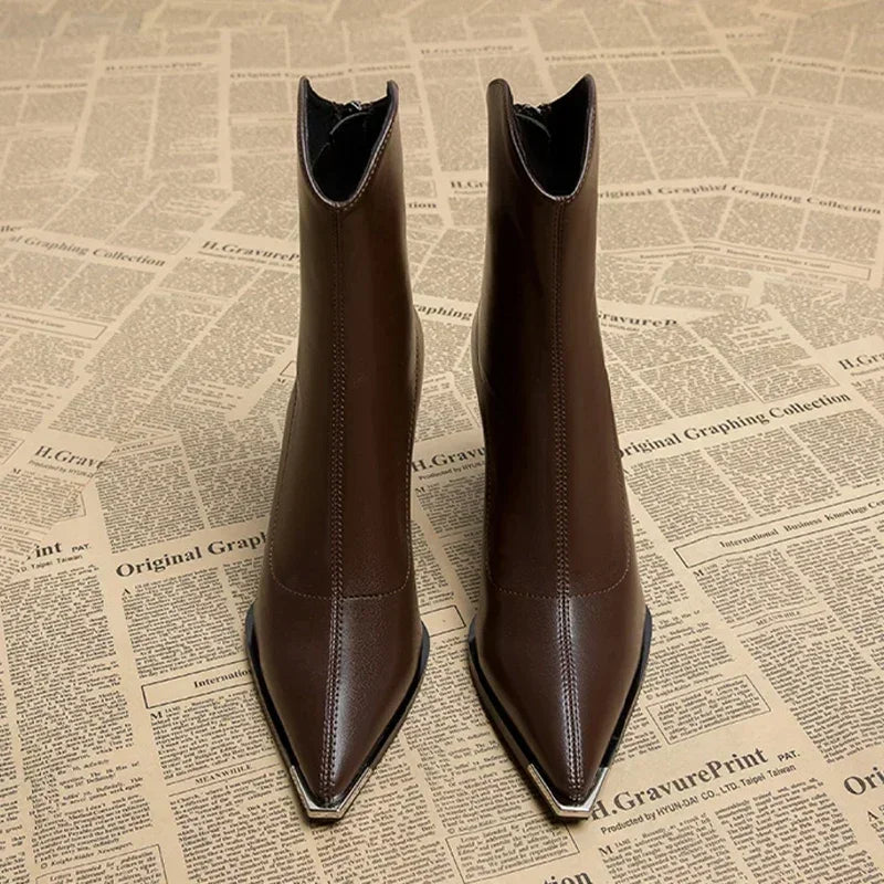 EB | Elegante Lederstiefeletten Für Alltag Und Anlass