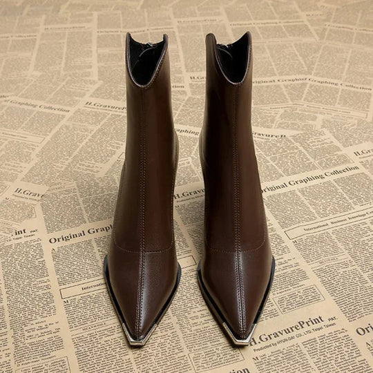 EB | Elegante Lederstiefeletten Für Alltag Und Anlass