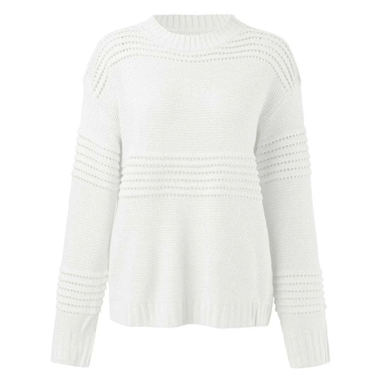 EB | Hohlstrickpullover Mit Luftigem Muster