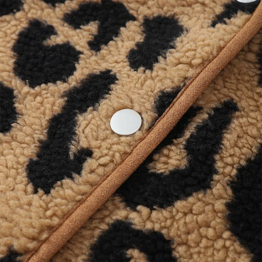 EB | Leopard Wintermantel