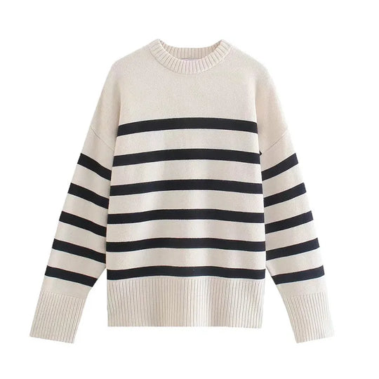 EB | Gestreifter Pullover Sweater