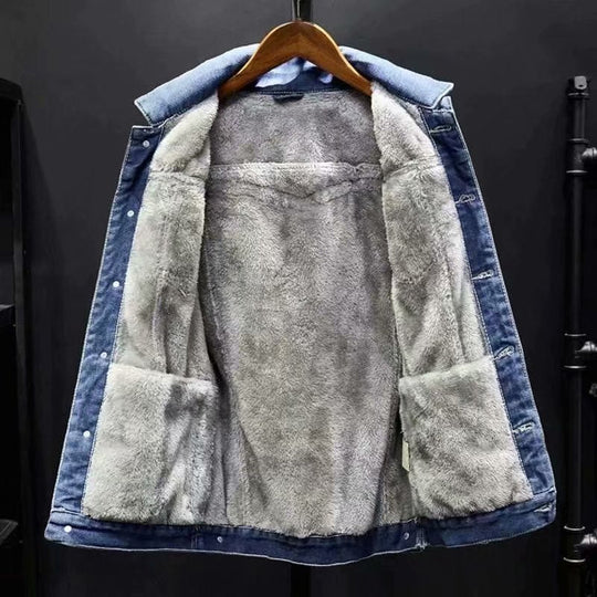 EB | Winter Männer Denim Jacke