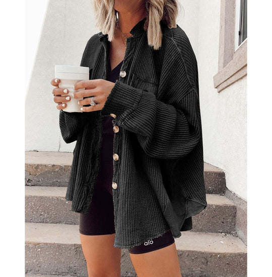 EB | Sommerjacke Aus Lässiger Strickware